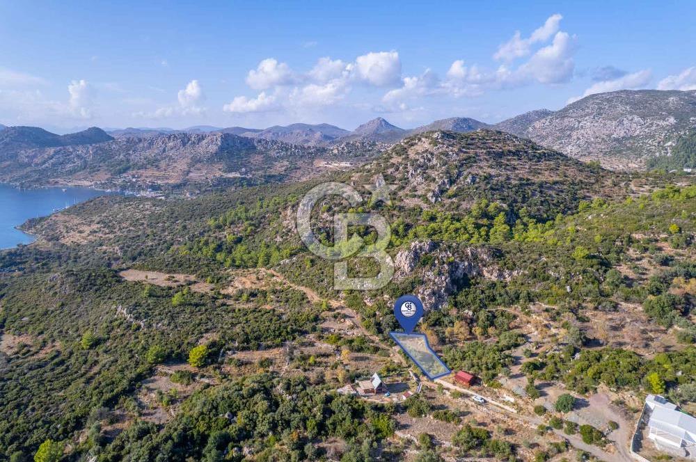 CB MARİNA'DAN MARMARİS SÖĞÜTTE EŞSİZ DENİZ MANZARALI 430m2 TARLA