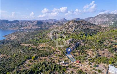CB MARİNA'DAN MARMARİS SÖĞÜTTE EŞSİZ DENİZ MANZARALI 430m2 TARLA