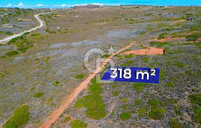 ÇANAKKALE BOZCAADA`DA DOĞAYLA İÇ İÇE 318 m² SATILIK ARSA