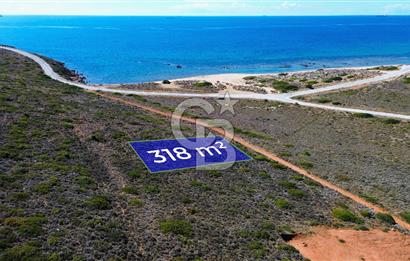 ÇANAKKALE BOZCAADA`DA DOĞAYLA İÇ İÇE 318 m² SATILIK ARSA