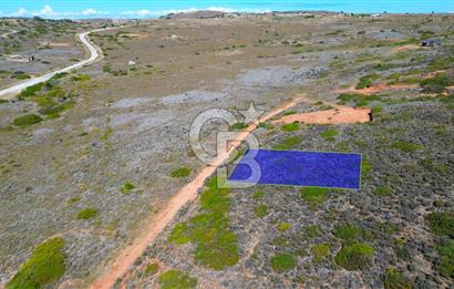 ÇANAKKALE BOZCAADA`DA DOĞAYLA İÇ İÇE 318 m² SATILIK ARSA