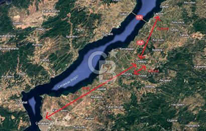ÇANAKKALE GÖKKÖY'DE 42 DÖNÜM SULU ÖZEL ÜRÜN SINIFINDA EMSALSİZ TARLA 