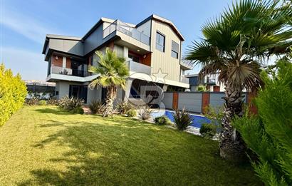 [CB SE7EN]SİTE İÇİNDE MÜSTAKİL HAVUZLU BAHÇELİ 6+2 TRİPLEX VİLLA