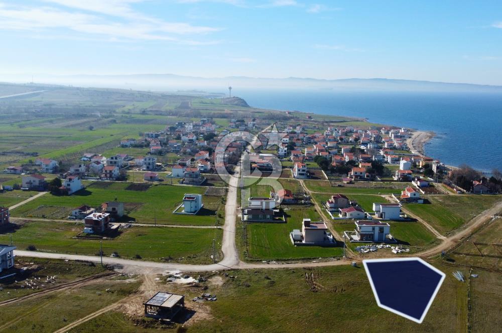 Çanakkale'de Önü Kapanmaz Deniz Manzaralı 511m² Villa Arsası