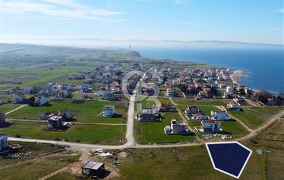 Çanakkale'de Önü Kapanmaz Deniz Manzaralı 511m² Villa Arsası