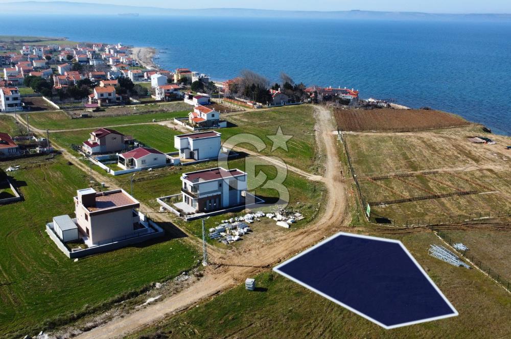 Çanakkale'de Önü Kapanmaz Deniz Manzaralı 511m² Villa Arsası