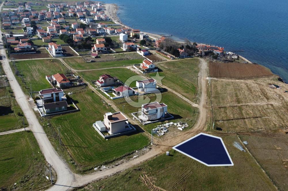 Çanakkale'de Önü Kapanmaz Deniz Manzaralı 511m² Villa Arsası
