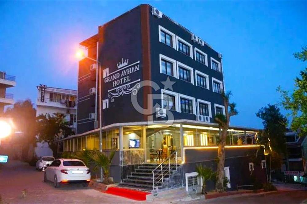 KUŞADASI KADINLAR DENİZİN'DE DENİZE 70 MT MESAFEDE SATILIK OTEL