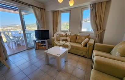 YALIKAVAK GERİŞ SOSYAL TESİSLİ SİTEDE DENİZ MANZARALI DAİRE