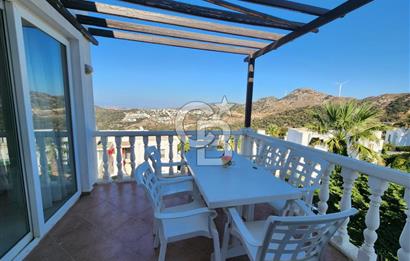 YALIKAVAK GERİŞ SOSYAL TESİSLİ SİTEDE DENİZ MANZARALI DAİRE