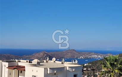 YALIKAVAK GERİŞ SOSYAL TESİSLİ SİTEDE DENİZ MANZARALI DAİRE