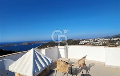 YALIKAVAK GERİŞ SOSYAL TESİSLİ SİTEDE DENİZ MANZARALI DAİRE