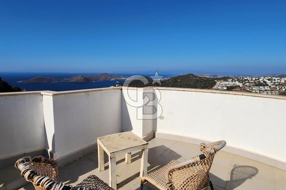 YALIKAVAK GERİŞ SOSYAL TESİSLİ SİTEDE DENİZ MANZARALI DAİRE