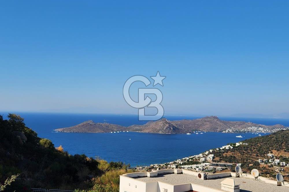 YALIKAVAK GERİŞ SOSYAL TESİSLİ SİTEDE DENİZ MANZARALI DAİRE