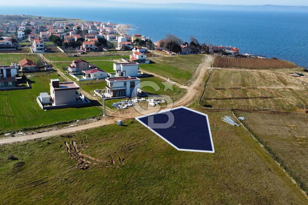 Çanakkale'de Önü Kapanmaz Deniz Manzaralı 511m² Villa Arsası
