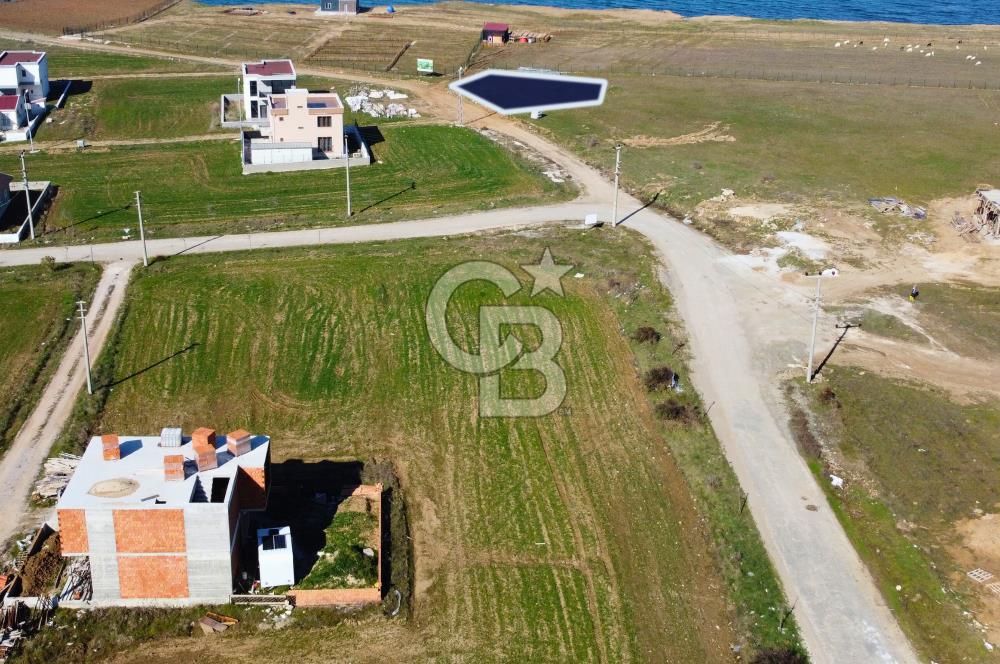 Çanakkale'de Önü Kapanmaz Deniz Manzaralı 511m² Villa Arsası