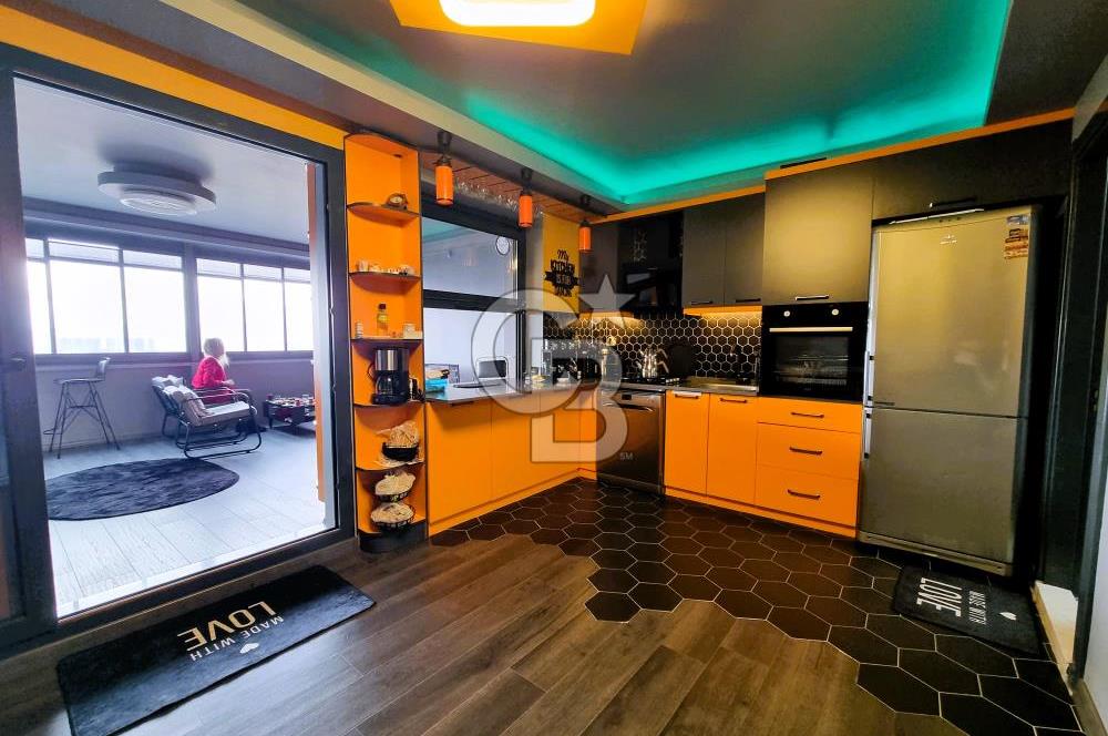 BAYRAKLI ALPASLAN MAH.2+1 EŞYALI DENİZ MANZARALI KİRALIK DAİRE..