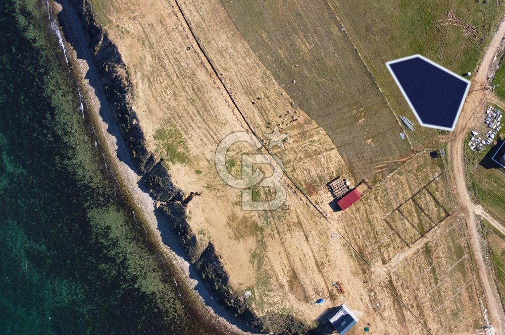 Çanakkale'de Önü Kapanmaz Deniz Manzaralı 511m² Villa Arsası