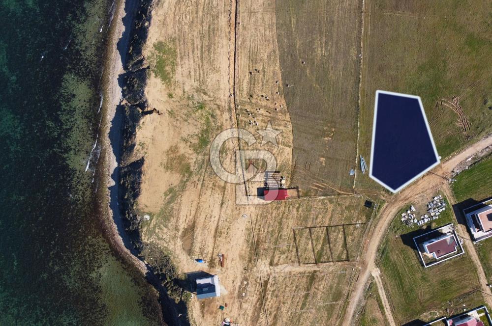 Çanakkale'de Önü Kapanmaz Deniz Manzaralı 511m² Villa Arsası