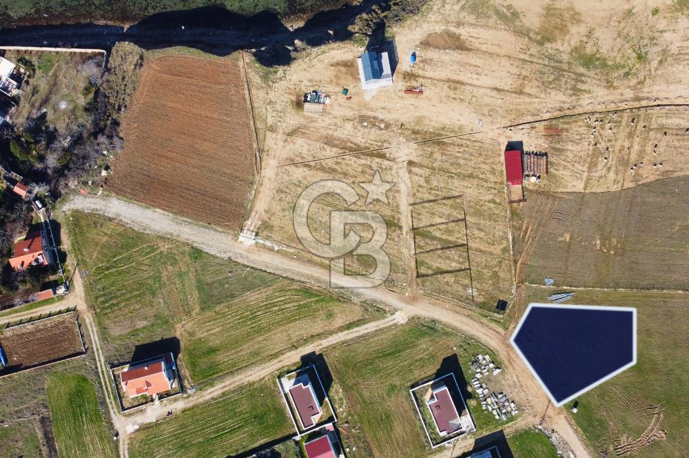 Çanakkale'de Önü Kapanmaz Deniz Manzaralı 511m² Villa Arsası