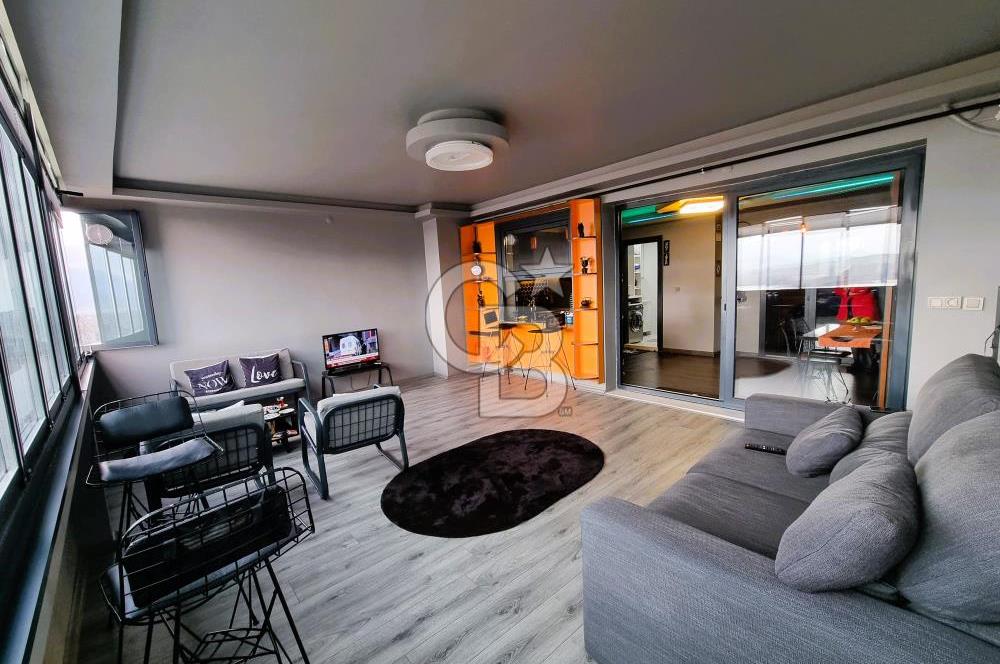 BAYRAKLI ALPASLAN MAH.2+1 EŞYALI DENİZ MANZARALI KİRALIK DAİRE..