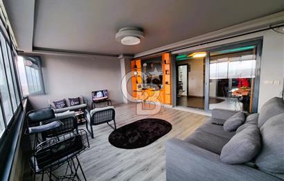 BAYRAKLI ALPASLAN MAH.2+1 EŞYALI DENİZ MANZARALI KİRALIK DAİRE..