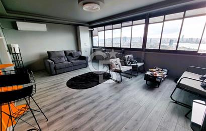 BAYRAKLI ALPASLAN MAH.2+1 EŞYALI DENİZ MANZARALI KİRALIK DAİRE..