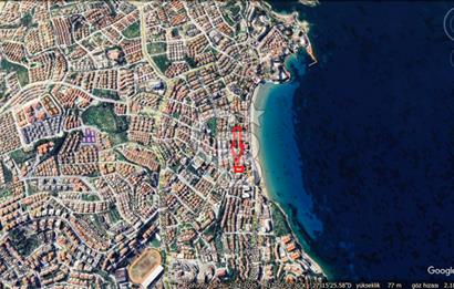 KUŞADASI KADINLAR DENİZİN'DE DENİZE 70 MT MESAFEDE SATILIK OTEL