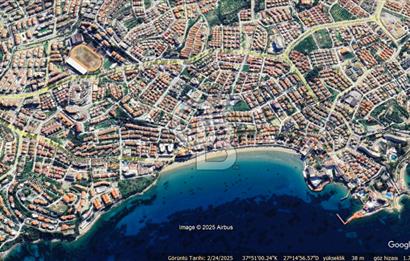 KUŞADASI KADINLAR DENİZİN'DE DENİZE 70 MT MESAFEDE SATILIK OTEL