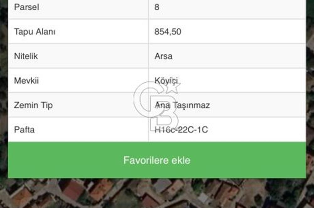 Çanakkale İntepe Boğaz Manzaralı İmarlı Arsa