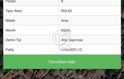 Çanakkale İntepe Boğaz Manzaralı İmarlı Arsa