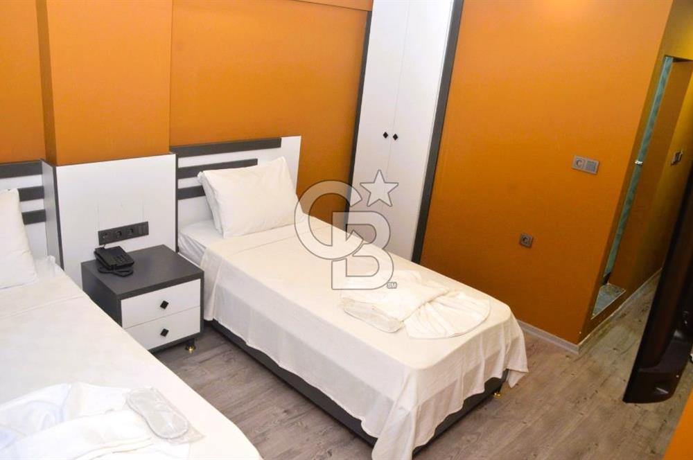 KUŞADASI KADINLAR DENİZİN'DE DENİZE 70 MT MESAFEDE SATILIK OTEL