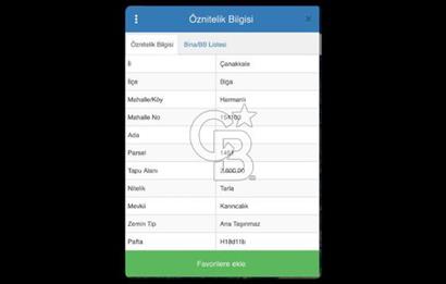 Çanakkale Biga Harmanlıda 2600 m² Satılık Tarla