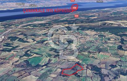 ÇANAKKALE GÖKKÖY'DE 42 DÖNÜM SULU ÖZEL ÜRÜN SINIFINDA EMSALSİZ TARLA 