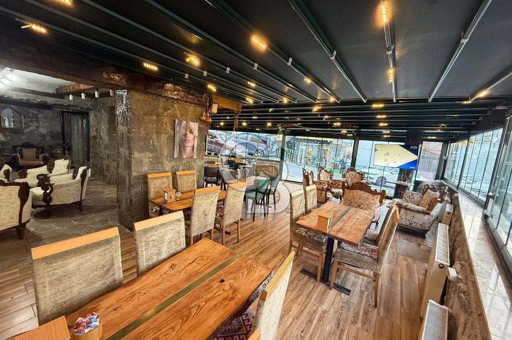 HER KONSEPTE UYGUN MÜKKEMEL KONUMLU DEVREN SATILIK KAFE