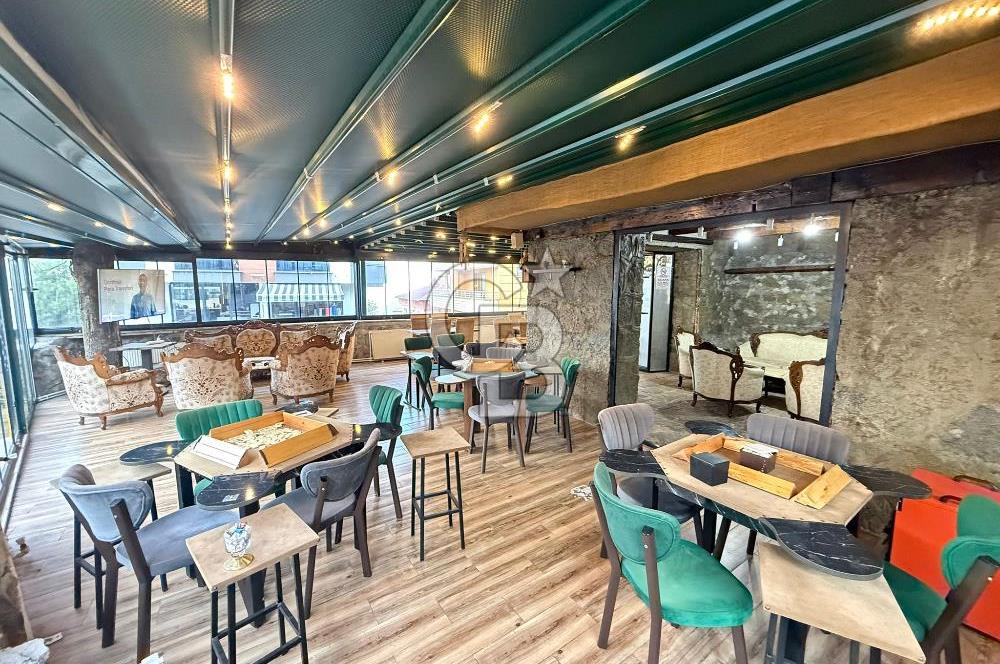 HER KONSEPTE UYGUN MÜKKEMEL KONUMLU DEVREN SATILIK KAFE