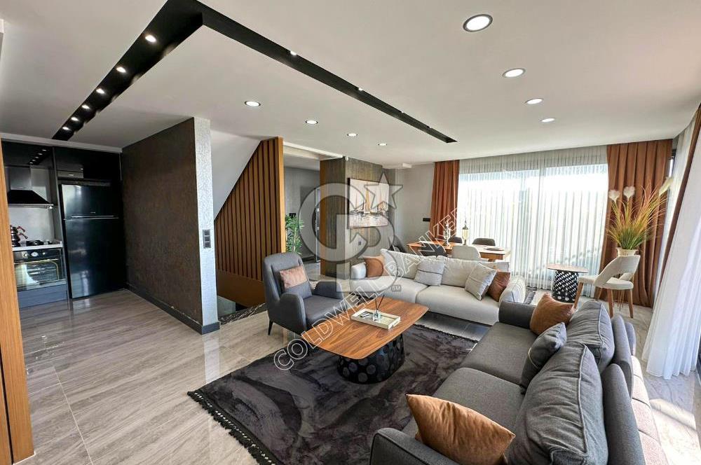 KUŞADASI  SOĞUCAK YOLA YAKIN FULL DENİZ MANZARLI VİLLA