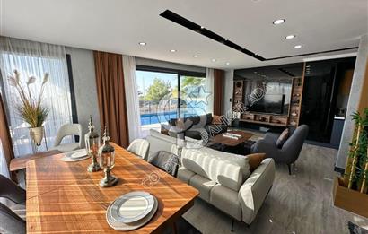 KUŞADASI  SOĞUCAK YOLA YAKIN FULL DENİZ MANZARLI VİLLA