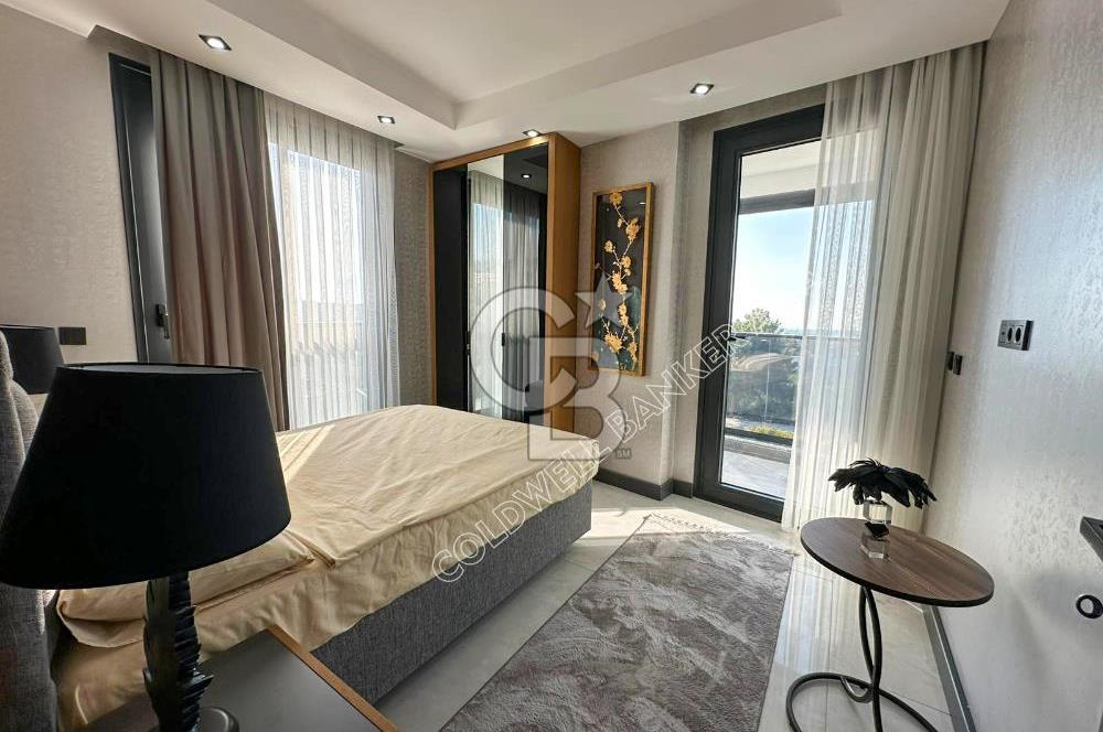 KUŞADASI  SOĞUCAK YOLA YAKIN FULL DENİZ MANZARLI VİLLA