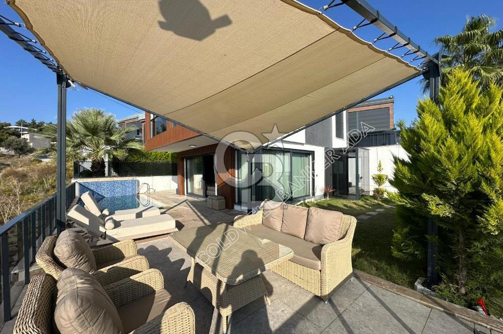 KUŞADASI  SOĞUCAK YOLA YAKIN FULL DENİZ MANZARLI VİLLA