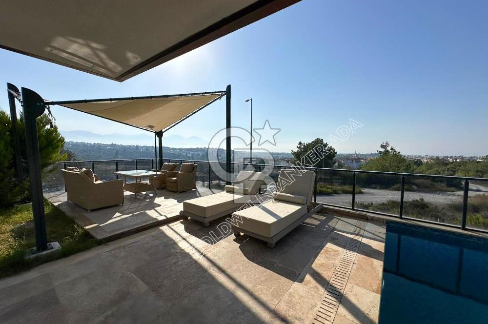 KUŞADASI  SOĞUCAK YOLA YAKIN FULL DENİZ MANZARLI VİLLA