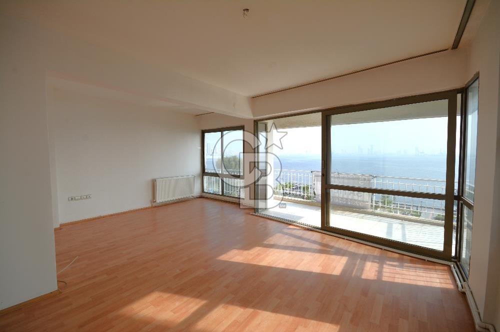 İzmir Karşıyaka Yalısında Satılık Ful Deniz manzaralı 3+1 Daire