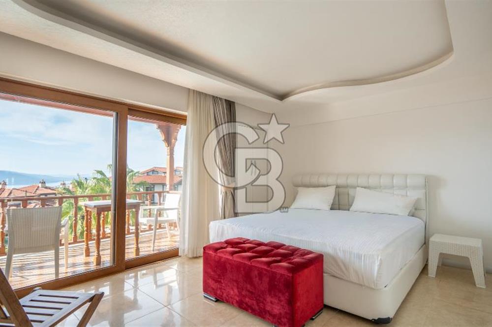 SHİMAL REZİDANS'TA LÜKS DENİZ MANZARALI 3+1 KİRALIK DAİRE