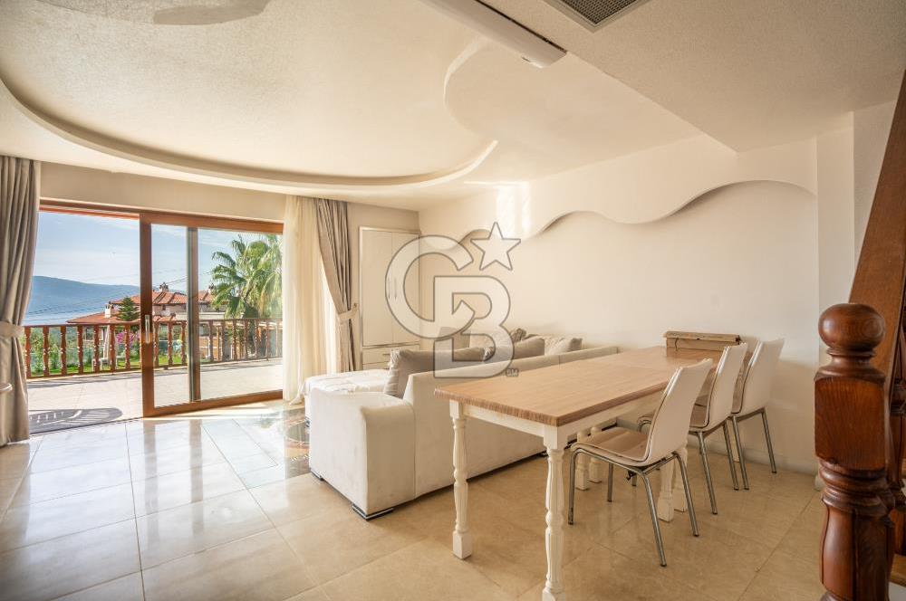 SHİMAL REZİDANS'TA LÜKS DENİZ MANZARALI 3+1 KİRALIK DAİRE