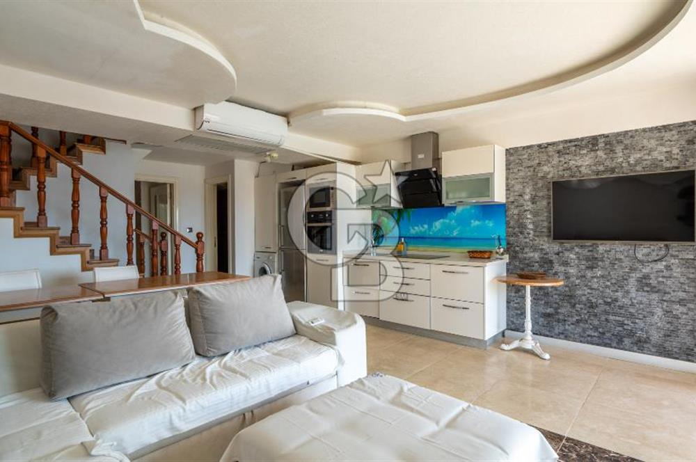 SHİMAL REZİDANS'TA LÜKS DENİZ MANZARALI 3+1 KİRALIK DAİRE