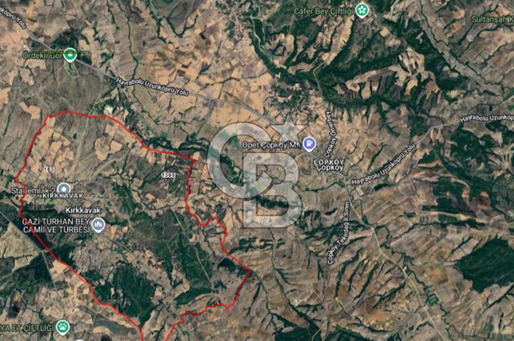 EDİRNE UZUNKÖPRÜ KIRKKAVAK KÖYÜ SATILIK ÇOK UYGUN FİYATLI TARLA!