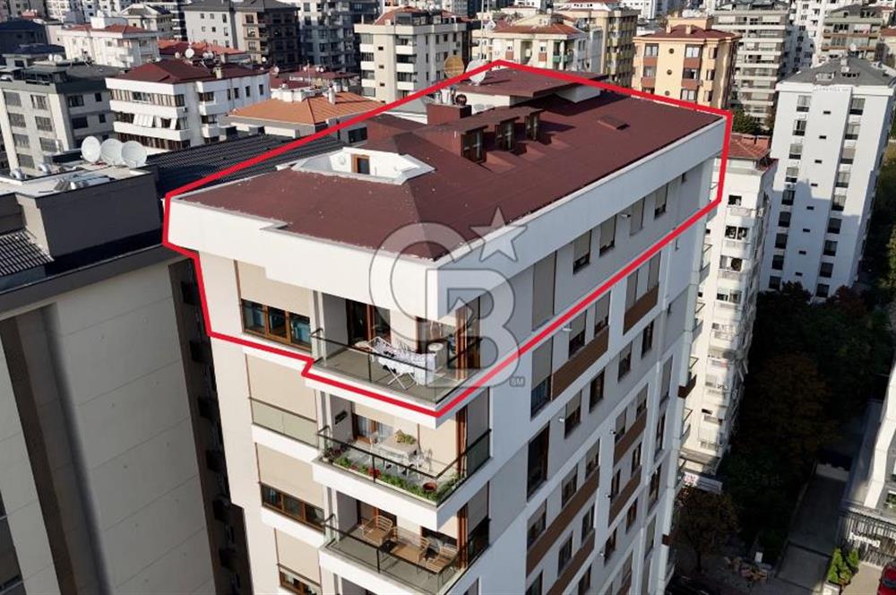 CADDEBOSTAN'DA KATTA TEK DENİZ MANZARALI 200 M2 4+1 DUBLEKS DAİRE