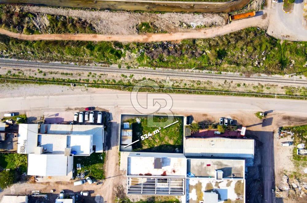 CB EAGLE'dan 524 m² PROJESİ HAZIR TİCARİ İMARLI ARSA