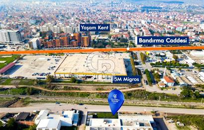 CB EAGLE'dan 524 m² PROJESİ HAZIR TİCARİ İMARLI ARSA