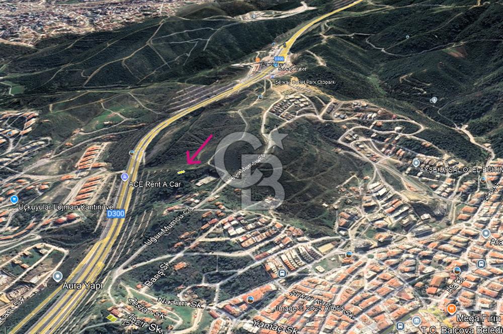 Balçova Çetin Emeç’te Deniz Manzaralı Arsa